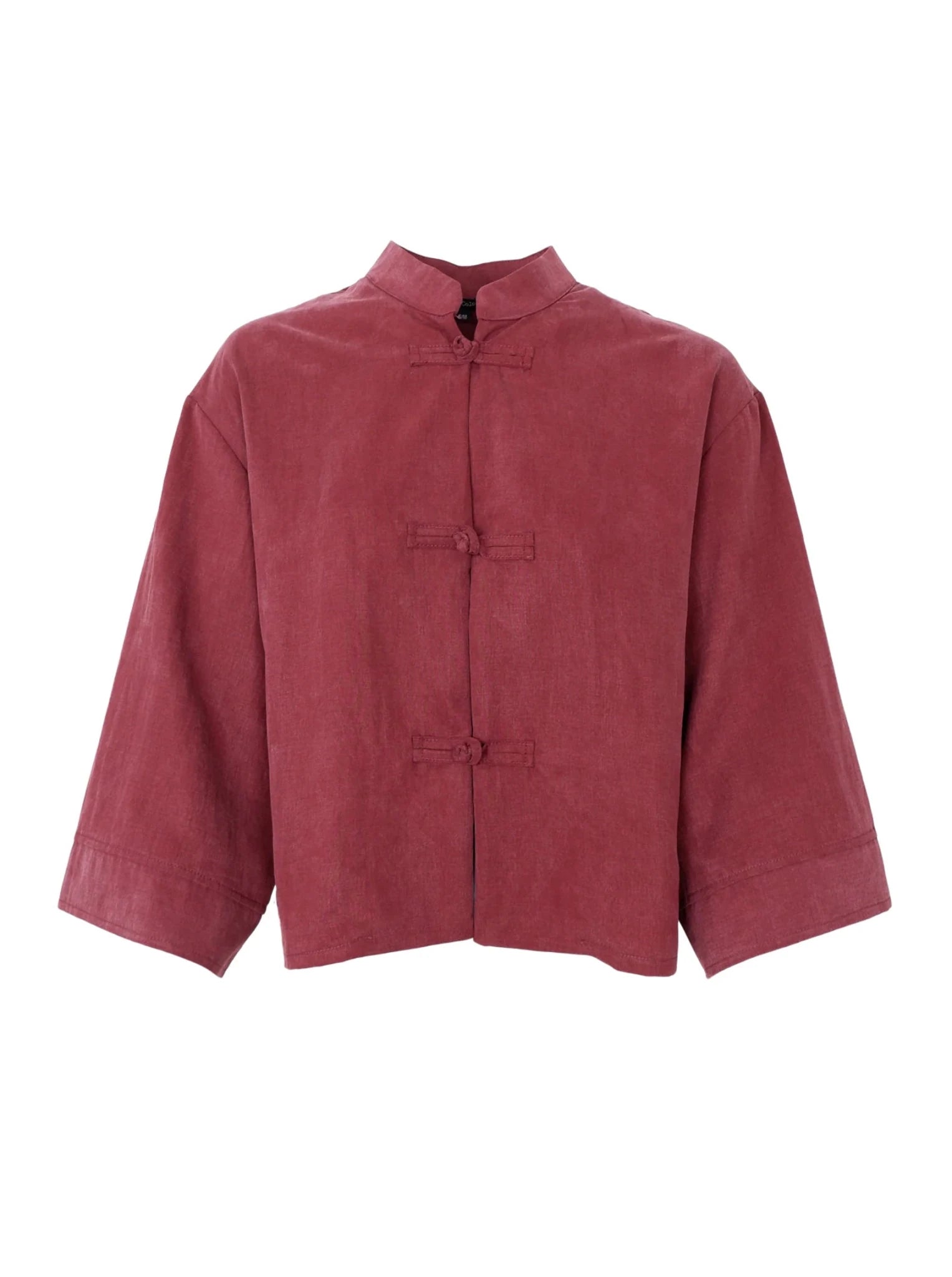 Black Colour MOON Shirt Blouse - Plum