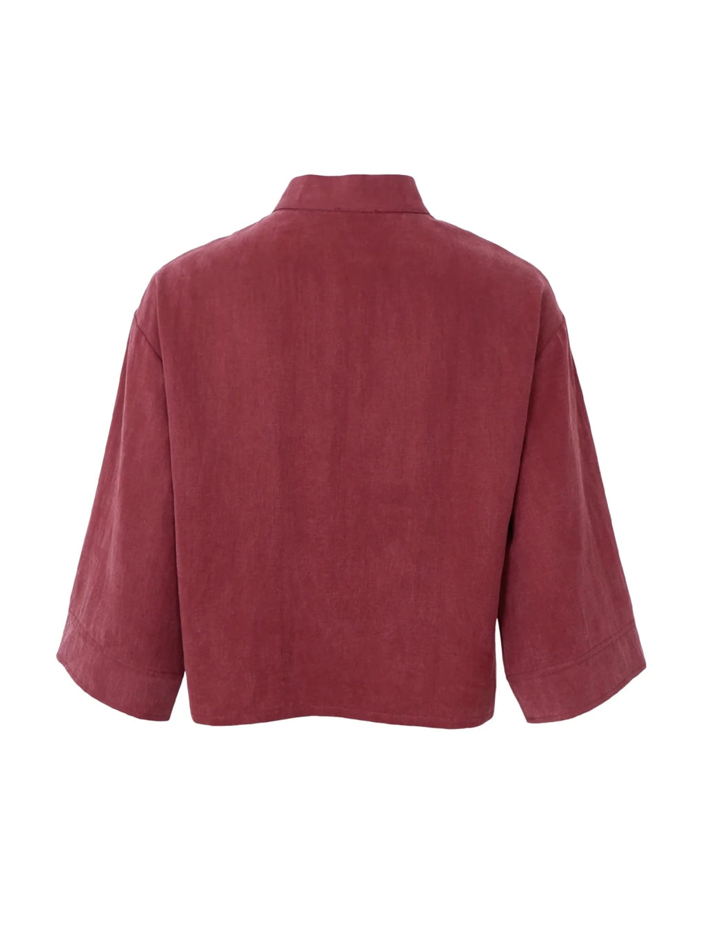 Black Colour MOON Shirt Blouse - Plum