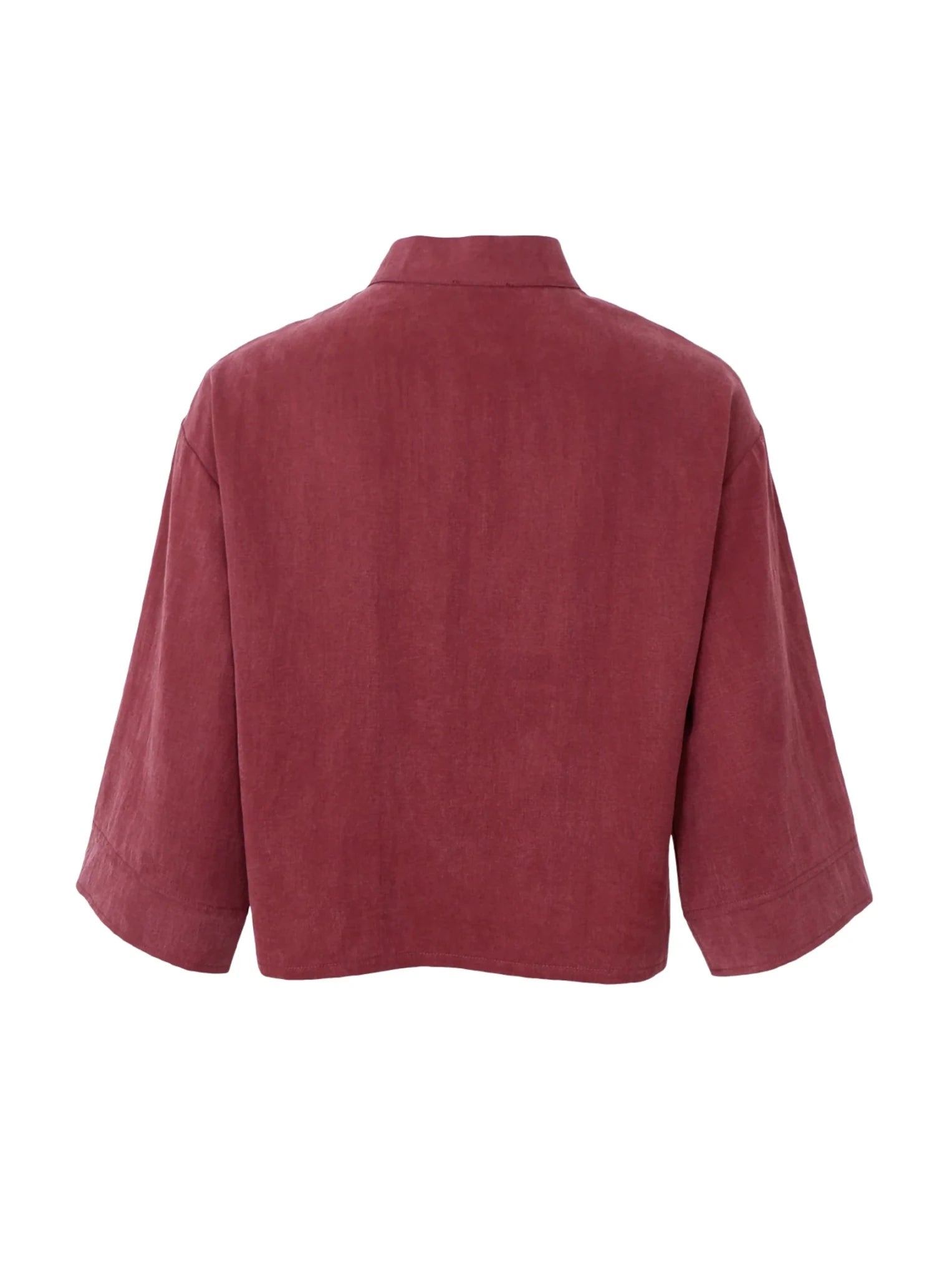 Black Colour MOON Shirt Blouse - Plum