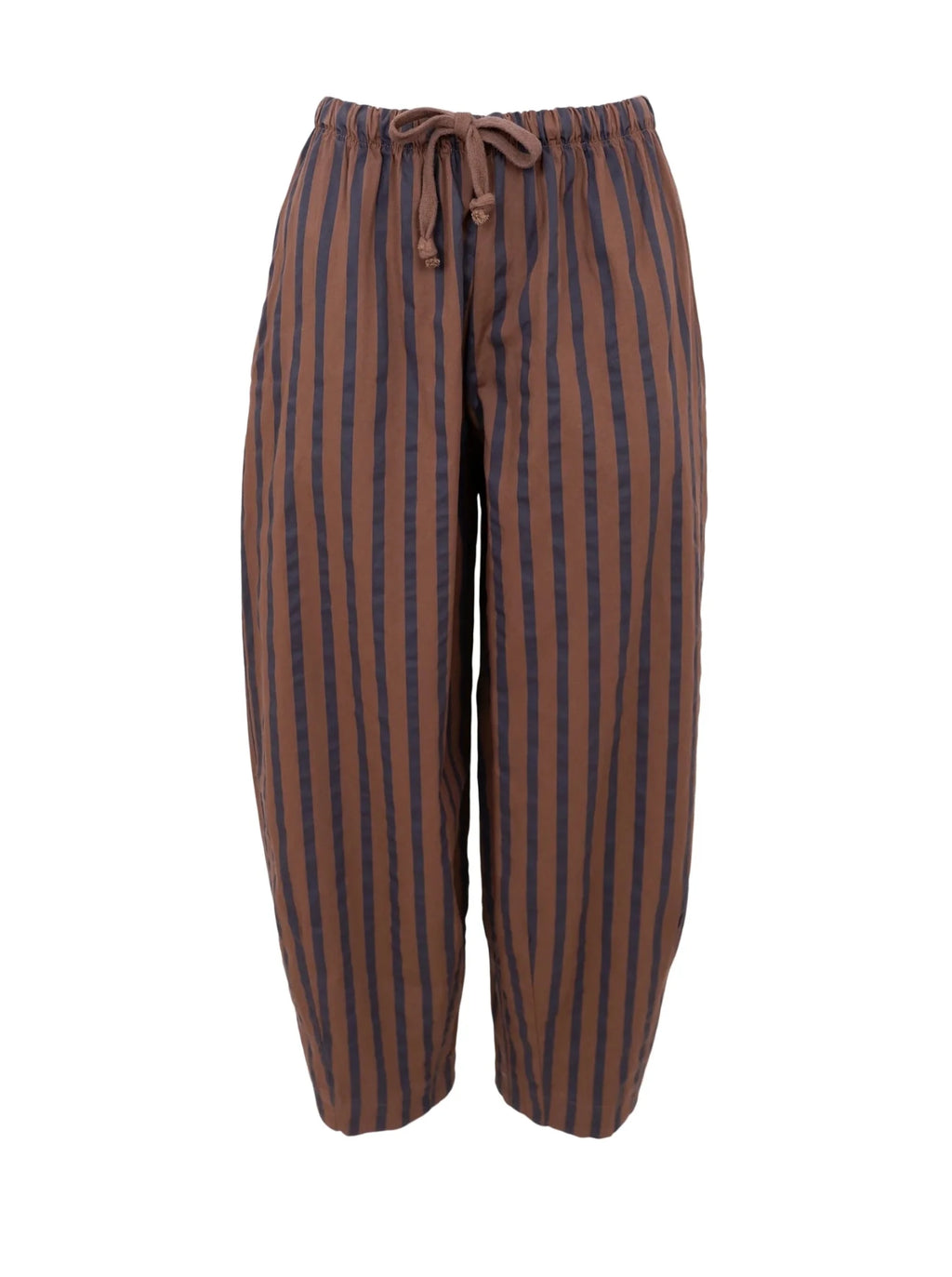 Black Colour Mallu Barrel Pant - Espresso
