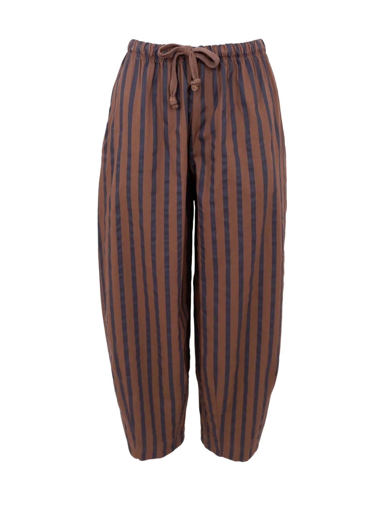 Black Colour Mallu Barrel Pant - Espresso