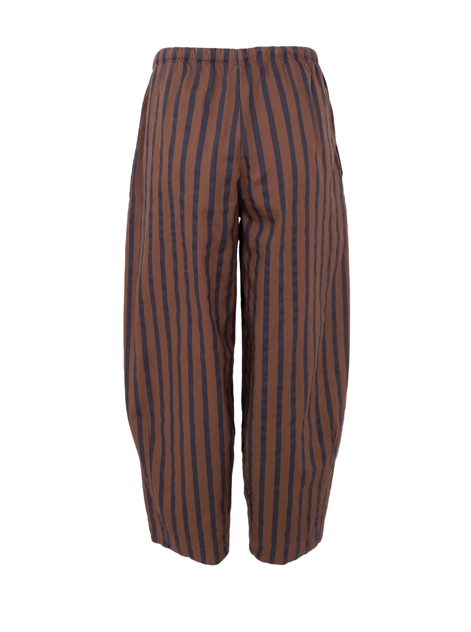 Black Colour Mallu Barrel Pant - Espresso