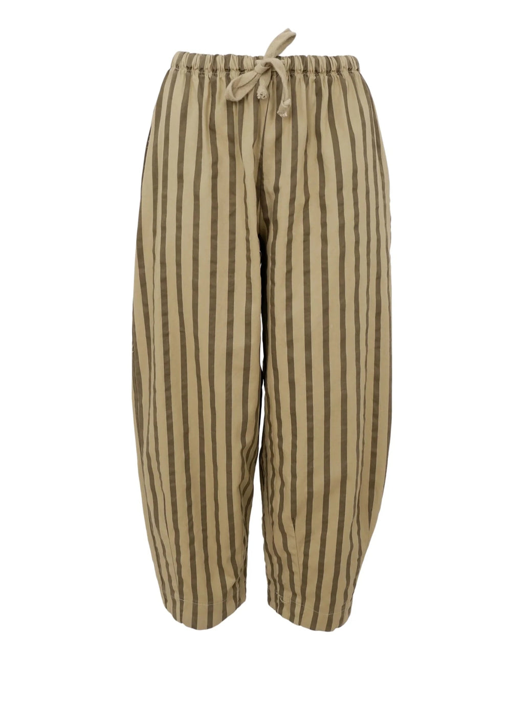 Black Colour Mallu Barrel Pant - Light Army