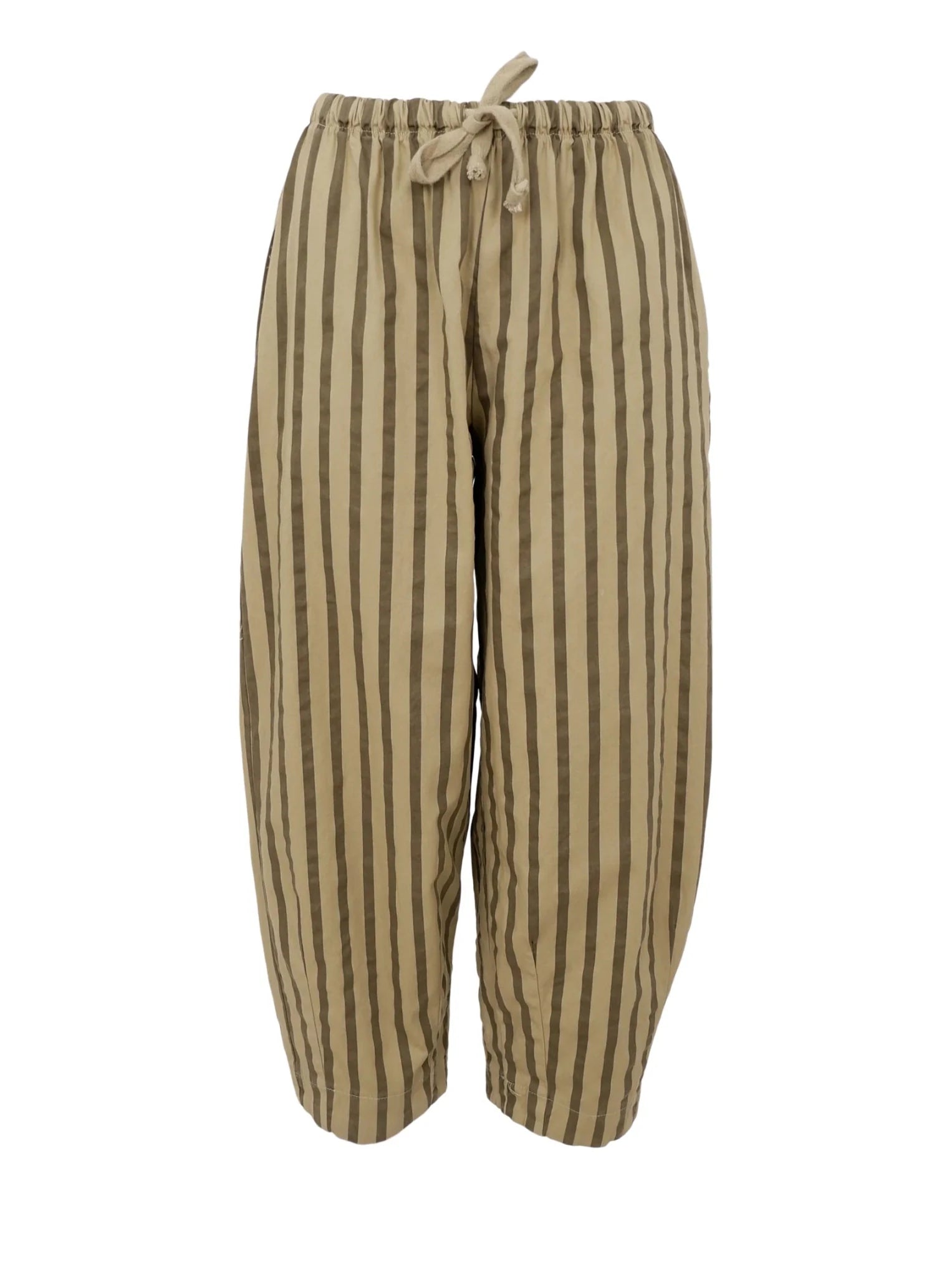 Black Colour Mallu Barrel Pant - Light Army
