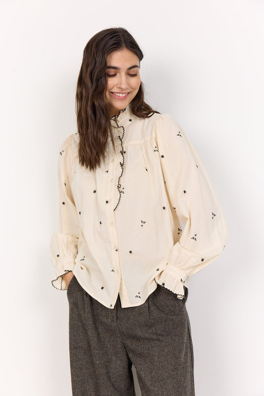 picture of SoyaConcept VIBEN 1 Shirt - Cream - Number Two - womens - fashion - clothing - SoyaConcept 1