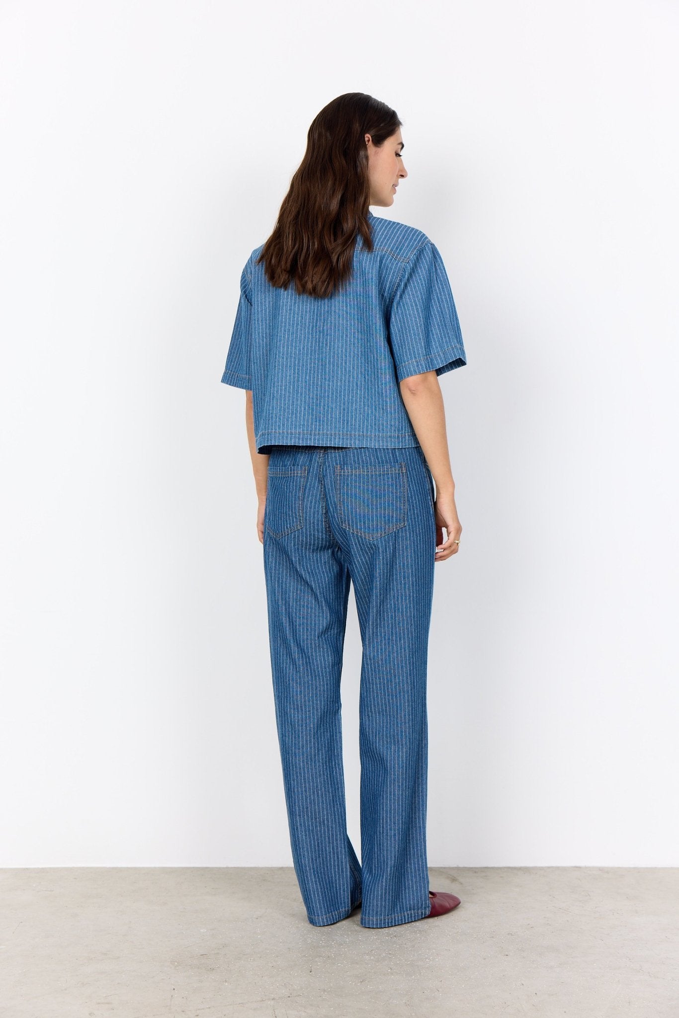 picture of SoyaConcept CAISHO 1 Shirt - Denim Stripe - Number Two - womens - fashion - clothing - SoyaConcept 7