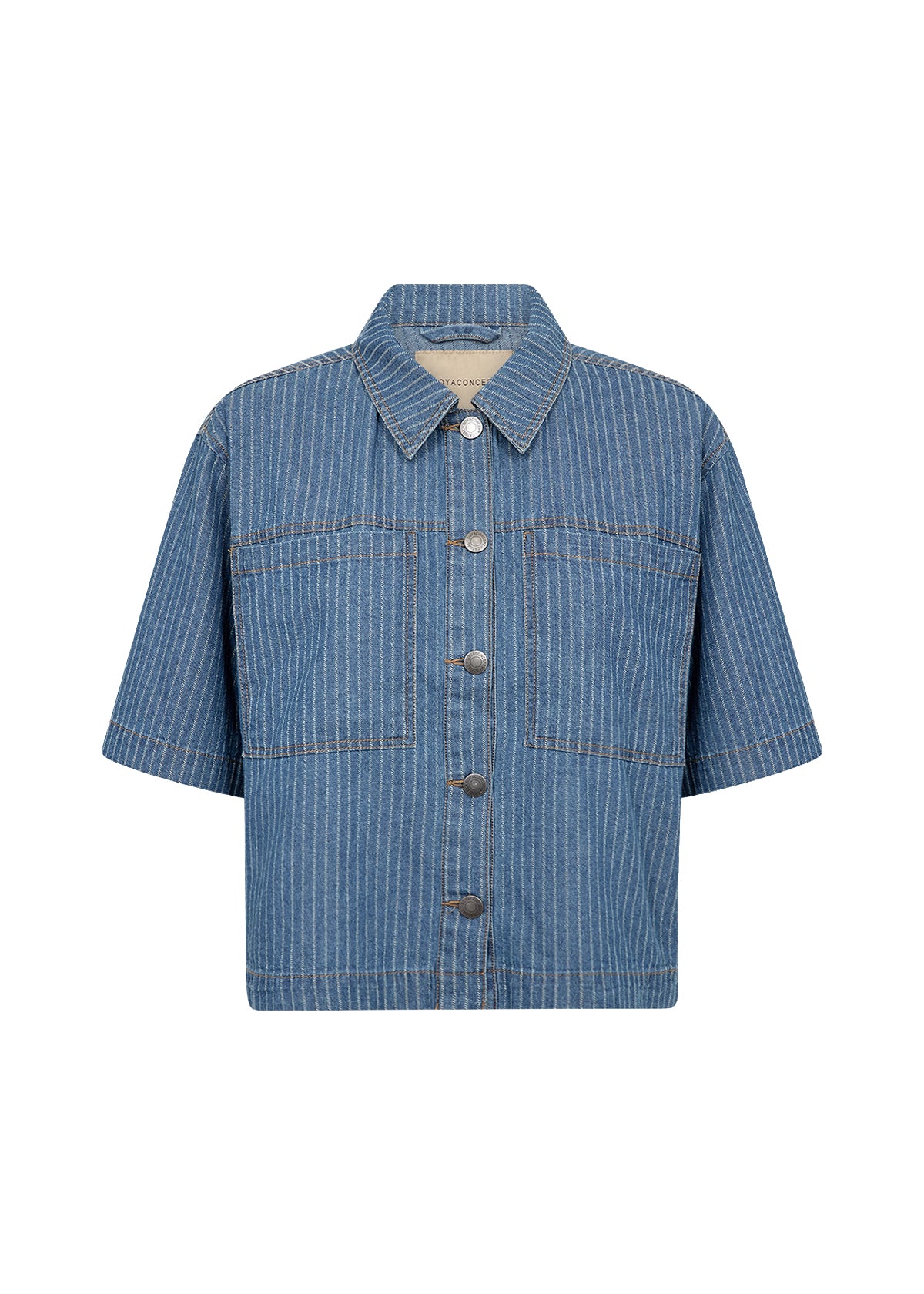 picture of SoyaConcept CAISHO 1 Shirt - Denim Stripe - Number Two - womens - fashion - clothing - SoyaConcept 8