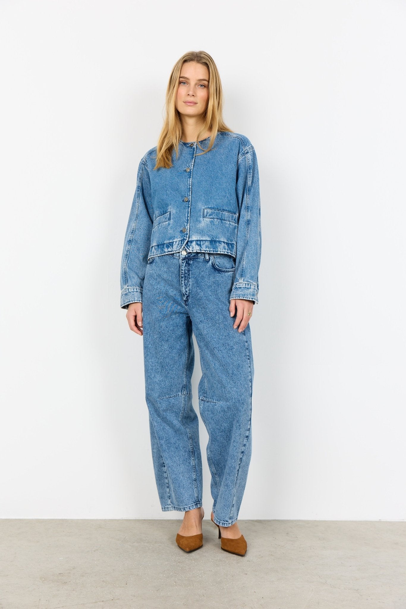 picture of SoyaConcept DELORES 9 Jacket - Light Stonewash Denim - Number Two - womens - fashion - clothing - SoyaConcept 2