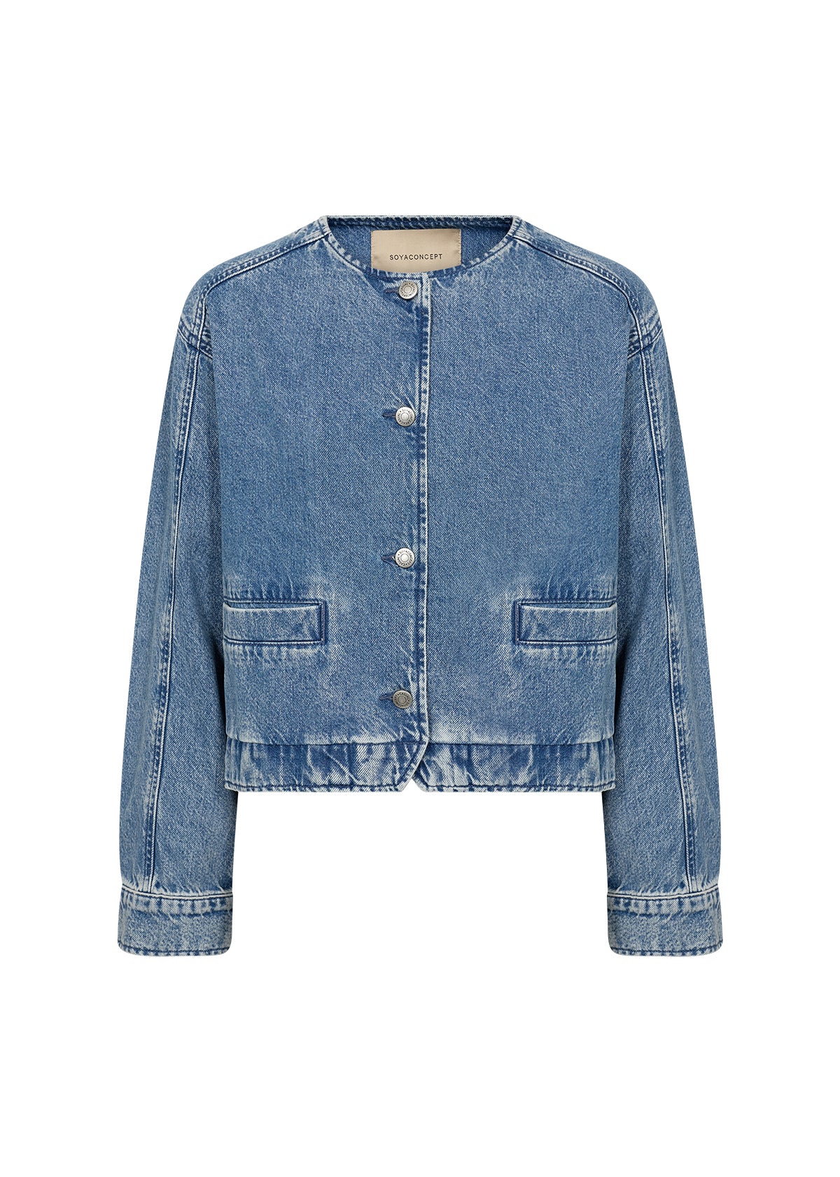 picture of SoyaConcept DELORES 9 Jacket - Light Stonewash Denim - Number Two - womens - fashion - clothing - SoyaConcept 4
