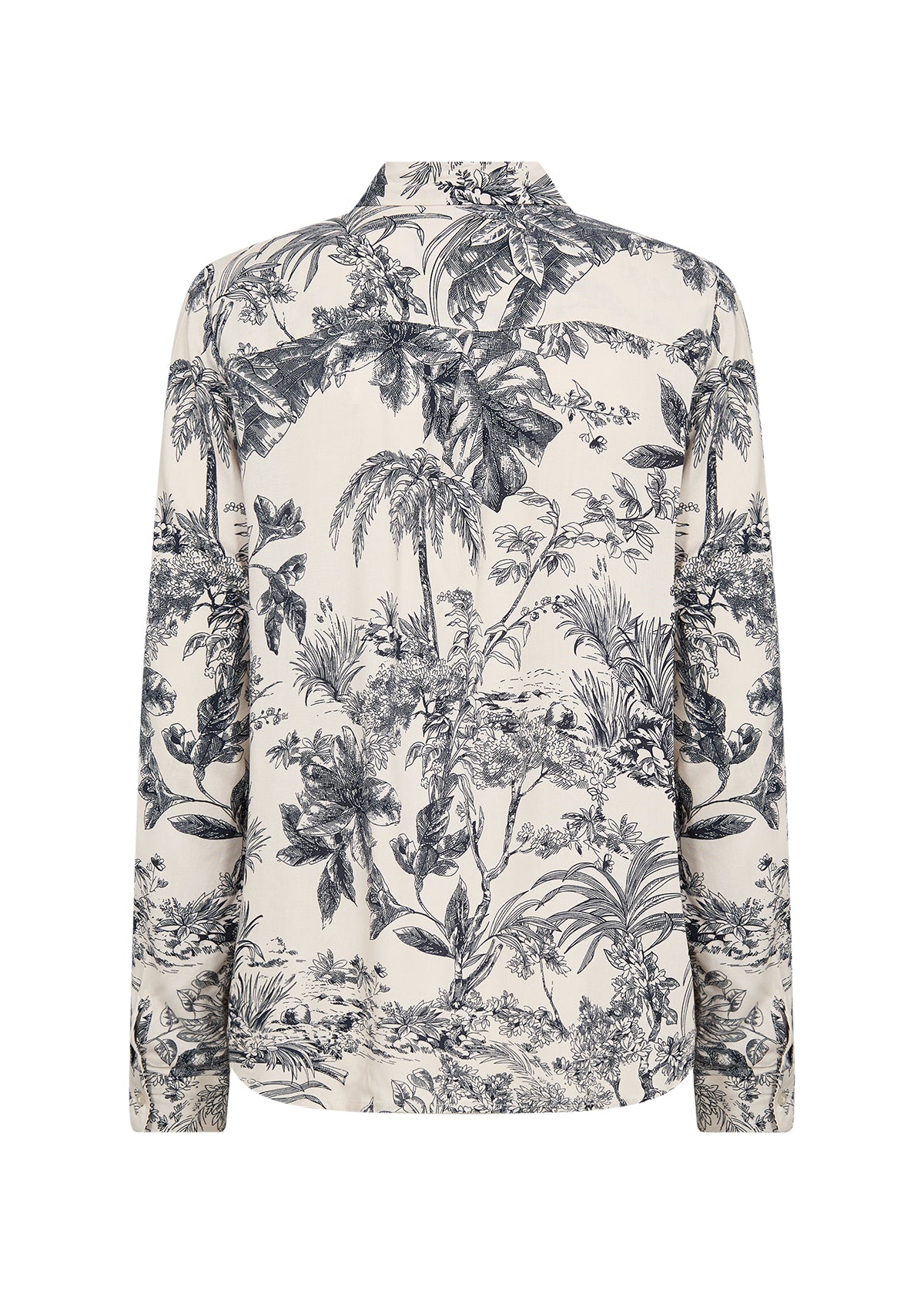 picture of SoyaConcept CARLI 1 Shirt - Dark Blue Print - Number Two - womens - fashion - clothing - SoyaConcept 5
