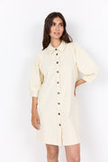 picture of SoyaConcept BESS 6 Dress - Ecru - Number Two - womens - fashion - clothing - SoyaConcept 1