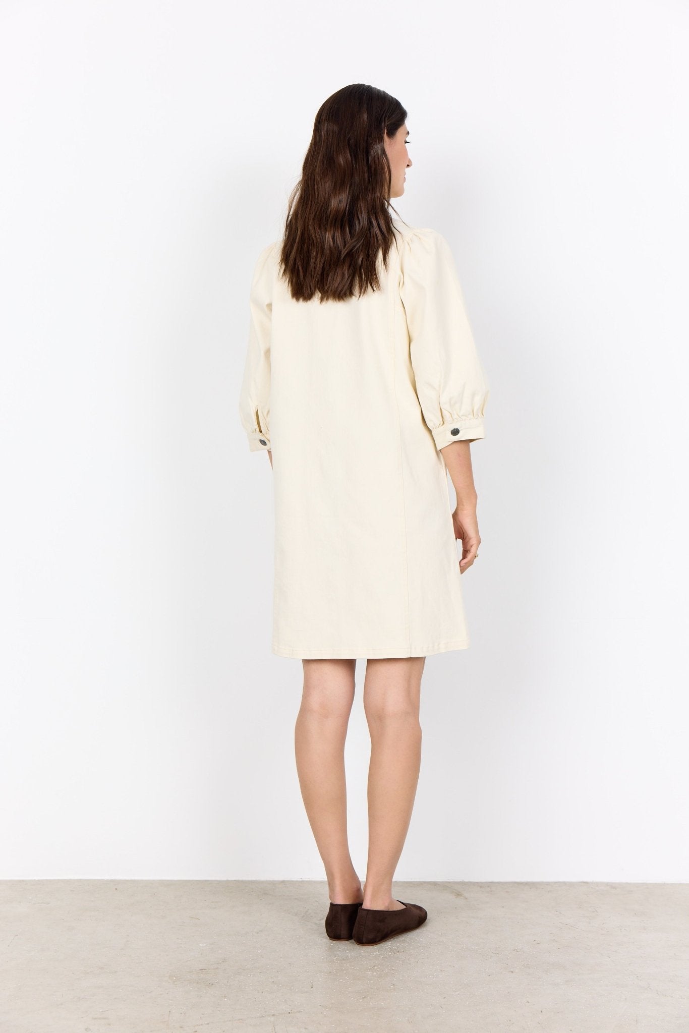 picture of SoyaConcept BESS 6 Dress - Ecru - Number Two - womens - fashion - clothing - SoyaConcept 3