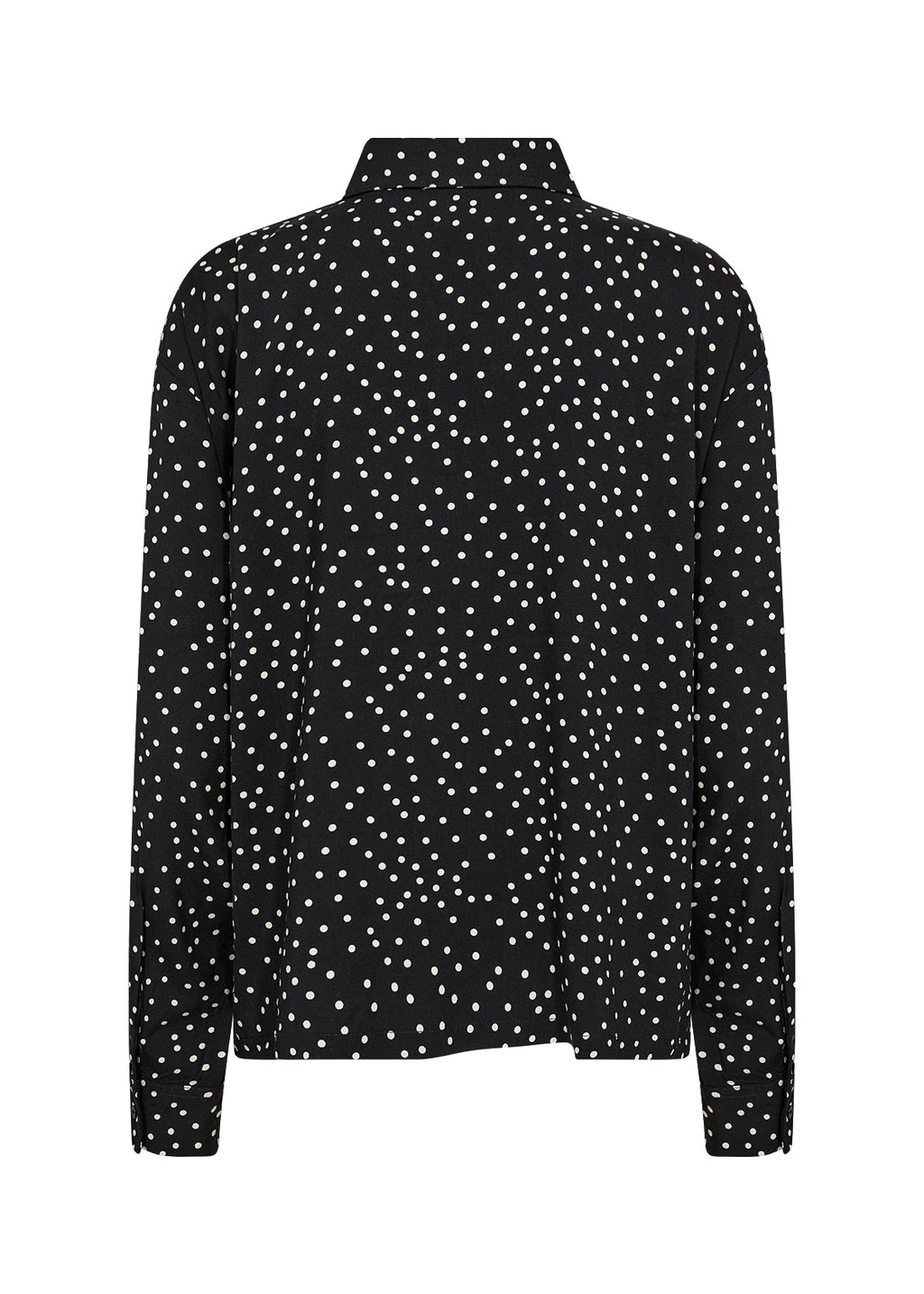 SoyaConcept Gilda 2 Shirt- Black Polka Dot
