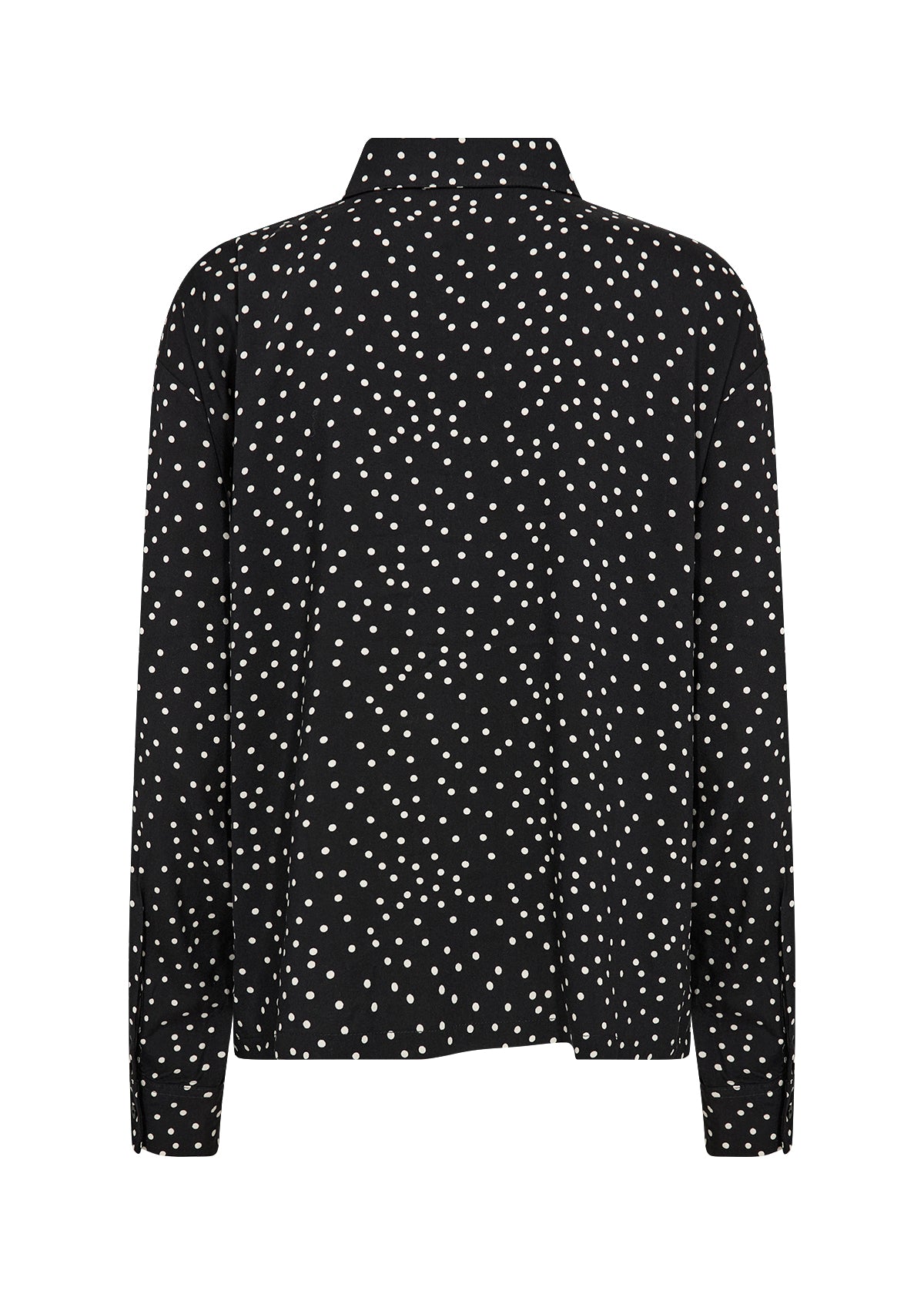 SoyaConcept Gilda 2 Shirt- Black Polka Dot