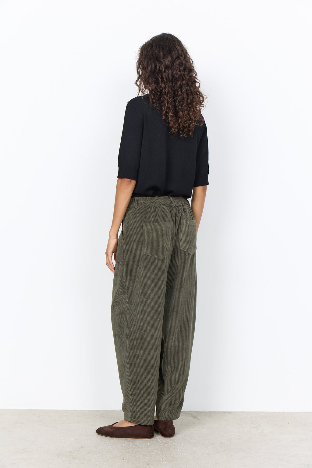 picture of SoyaConcept BINDI 20 Trousers -Dark Green - Number Two - womens - fashion - clothing - SoyaConcept 3