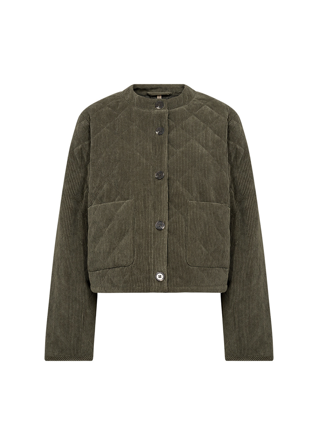 picture of SoyaConcept BINDI 21 Quilted Jacket - Dark Green - Number Two - womens - fashion - clothing - SoyaConcept 4