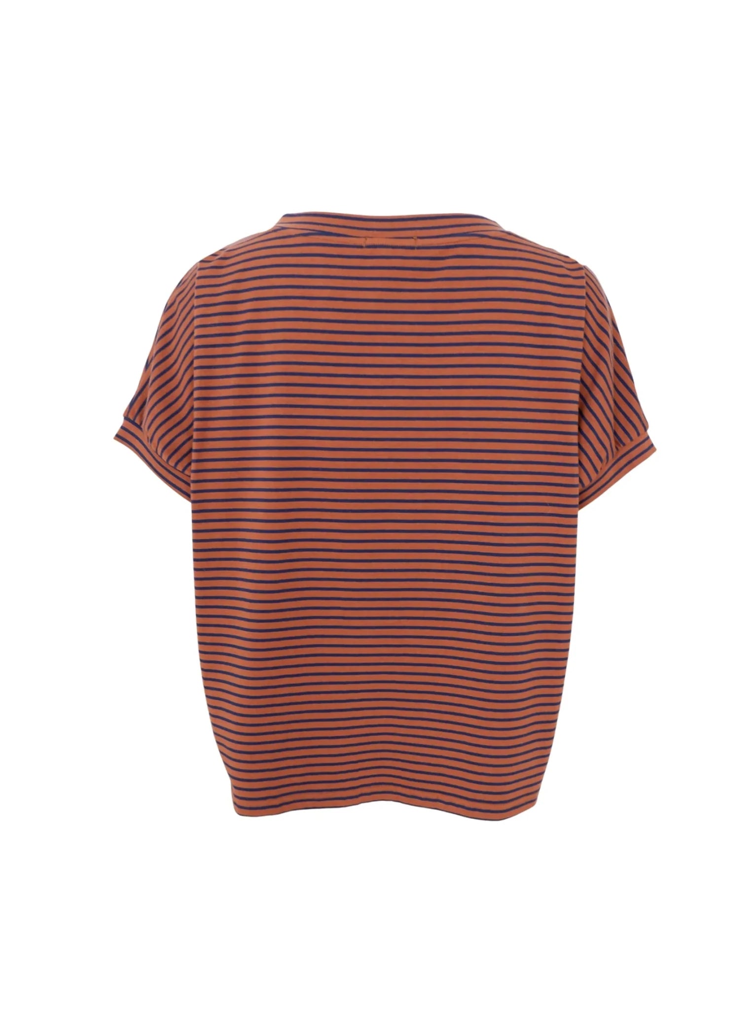 Black Colour Maya Loose Tee  - Camel