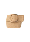 picture of SoyaConcept FAUZIA 1 Raffia Belt - Tan - Number Two - womens - fashion - accessories - SoyaConcept 1