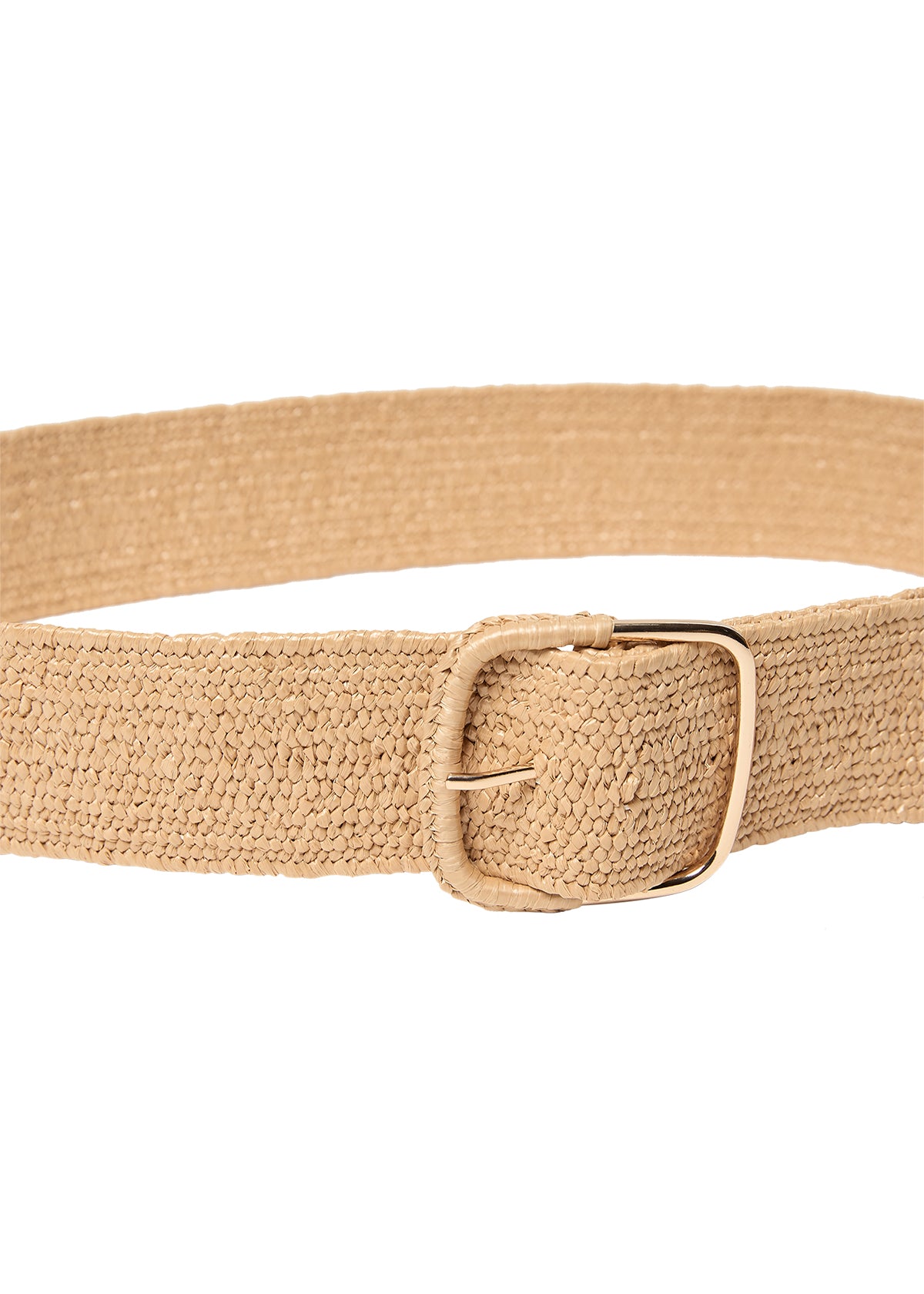 picture of SoyaConcept FAUZIA 1 Raffia Belt - Tan - Number Two - womens - fashion - accessories - SoyaConcept 2
