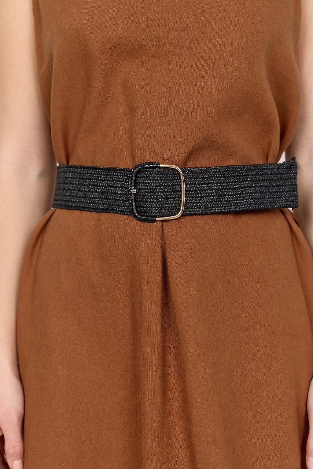 picture of SoyaConcept FAUZIA 1 Raffia Belt Black - Number Two - womens - fashion - accessories - SoyaConcept 4