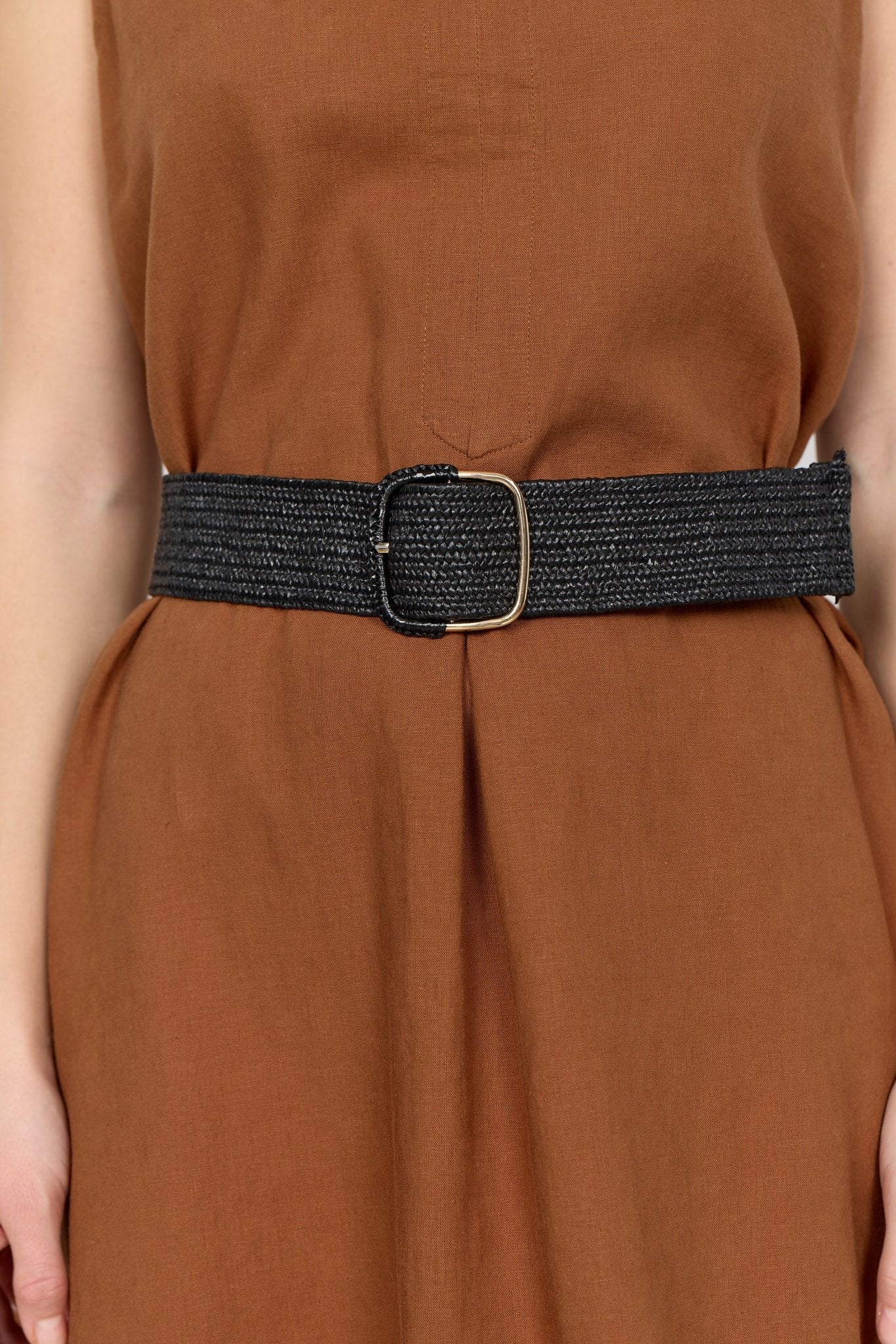 picture of SoyaConcept FAUZIA 1 Raffia Belt Black - Number Two - womens - fashion - accessories - SoyaConcept 4