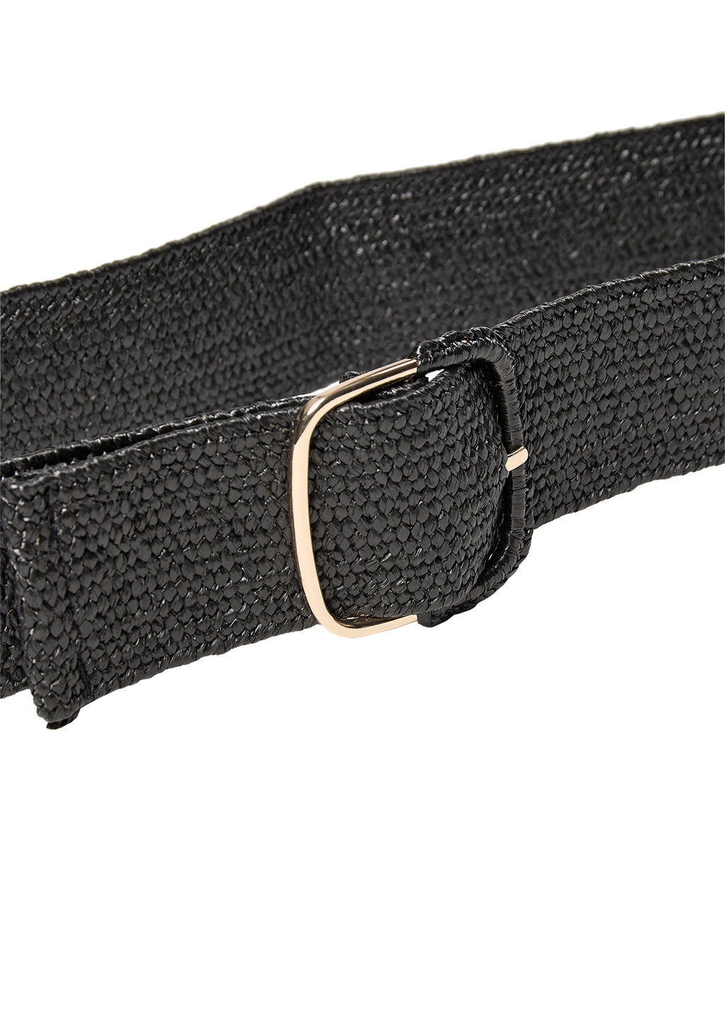 picture of SoyaConcept FAUZIA 1 Raffia Belt Black - Number Two - womens - fashion - accessories - SoyaConcept 2