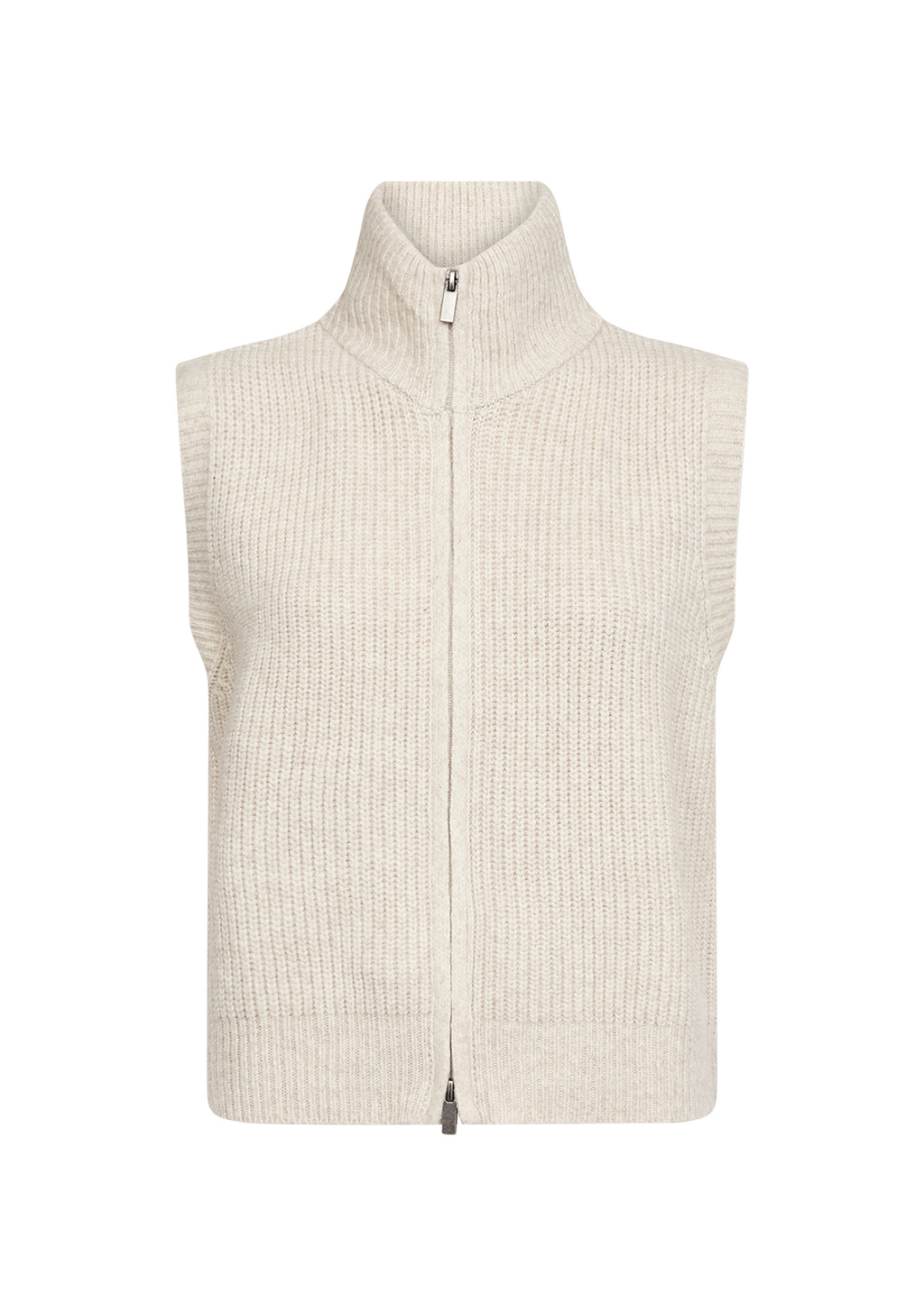 picture of SoyaConcept GITH 1 Waistcoat Knit - Cream Melange - Number Two - womens - fashion - clothing - SoyaConcept 4