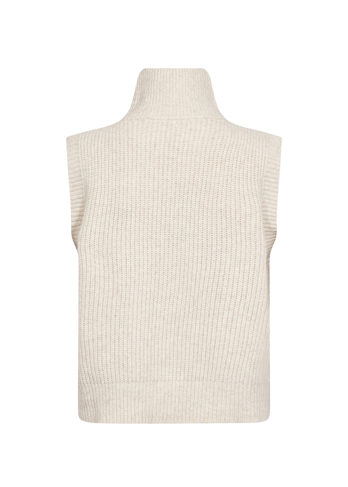 picture of SoyaConcept GITH 1 Waistcoat Knit - Cream Melange - Number Two - womens - fashion - clothing - SoyaConcept 5