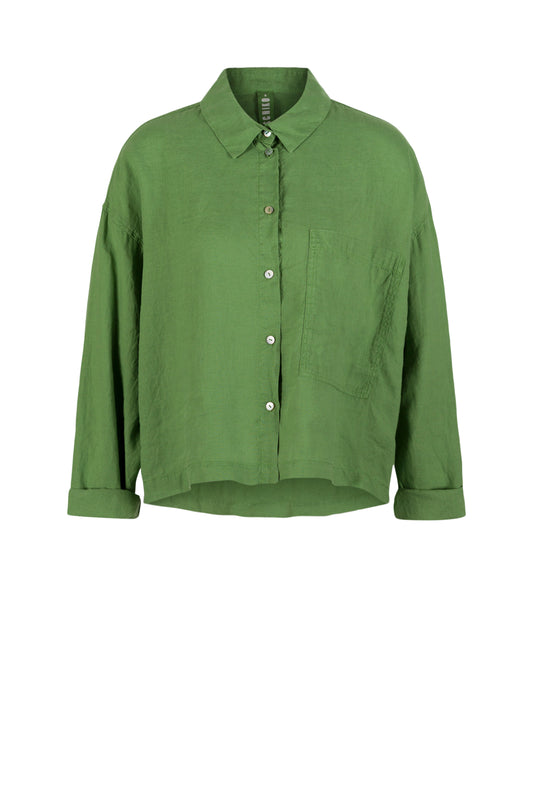 Ischiko 505 Hemp Blouse Garden