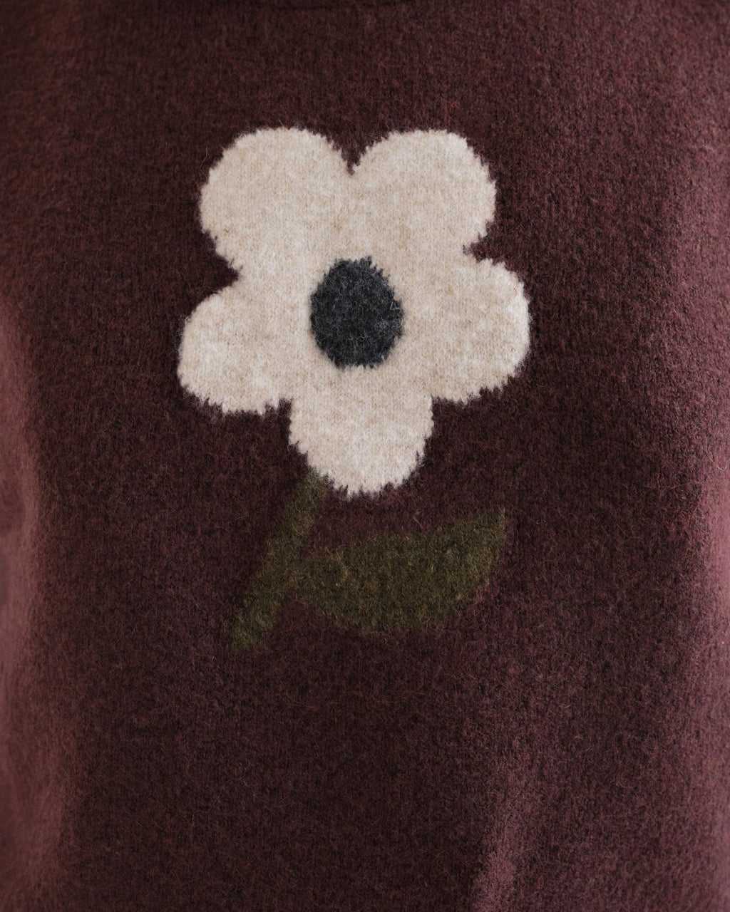 picture of Compania Fantastica 10236 Big Flower Vest - Brown - Number Two - womens - fashion - clothing - Compania Fantastica 4