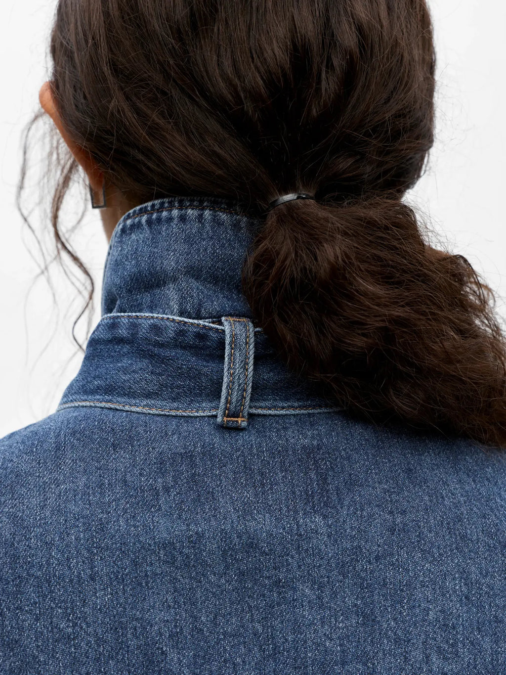 Object Rosie Shirt - Medium Blue Denim