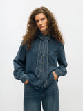 Object Rosie Shirt - Medium Blue Denim