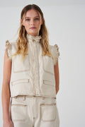 picture of Seventy + Mochi Pablo Waistcoat Ecru - Number Two - womens - fashion - clothing - Seventy + Mochi 1