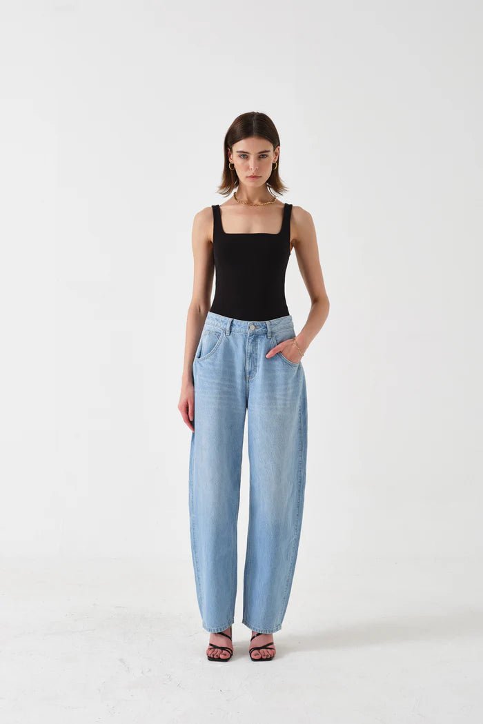 picture of Seventy + Mochi Bo Jean - Sunbleached Denim - Number Two - womens - fashion - clothing - Seventy + Mochi 1
