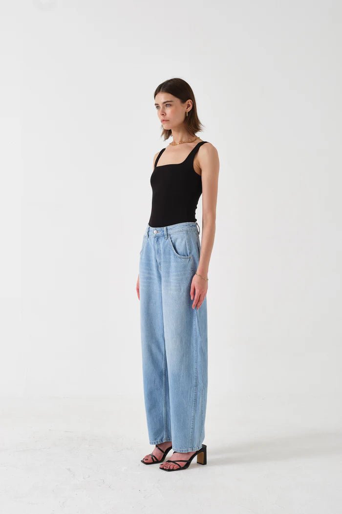 picture of Seventy + Mochi Bo Jean - Sunbleached Denim - Number Two - womens - fashion - clothing - Seventy + Mochi 3