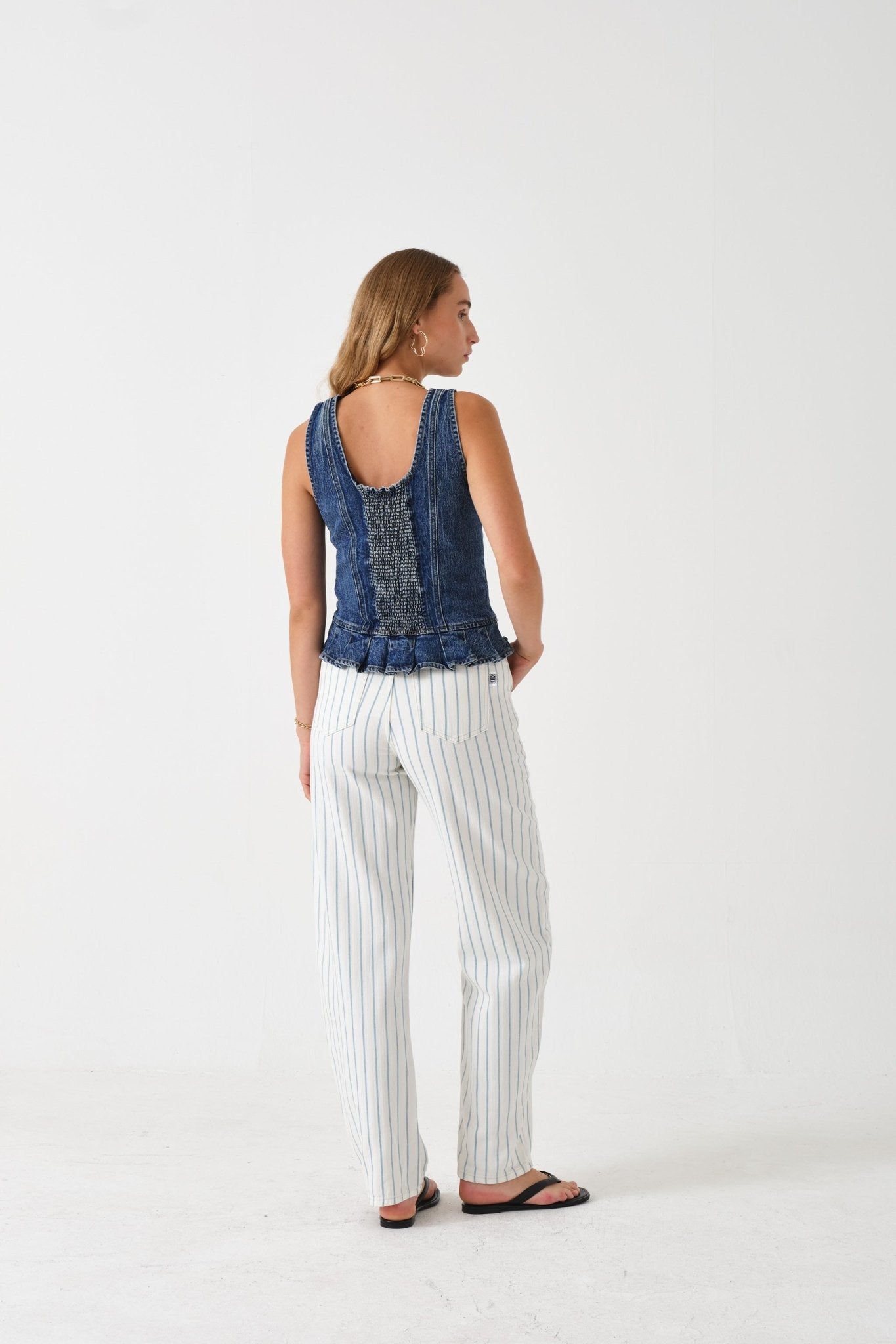 picture of Seventy + Mochi Nina Jean - Faded Stripe - Number Two - womens - fashion - clothing - Seventy + Mochi 2