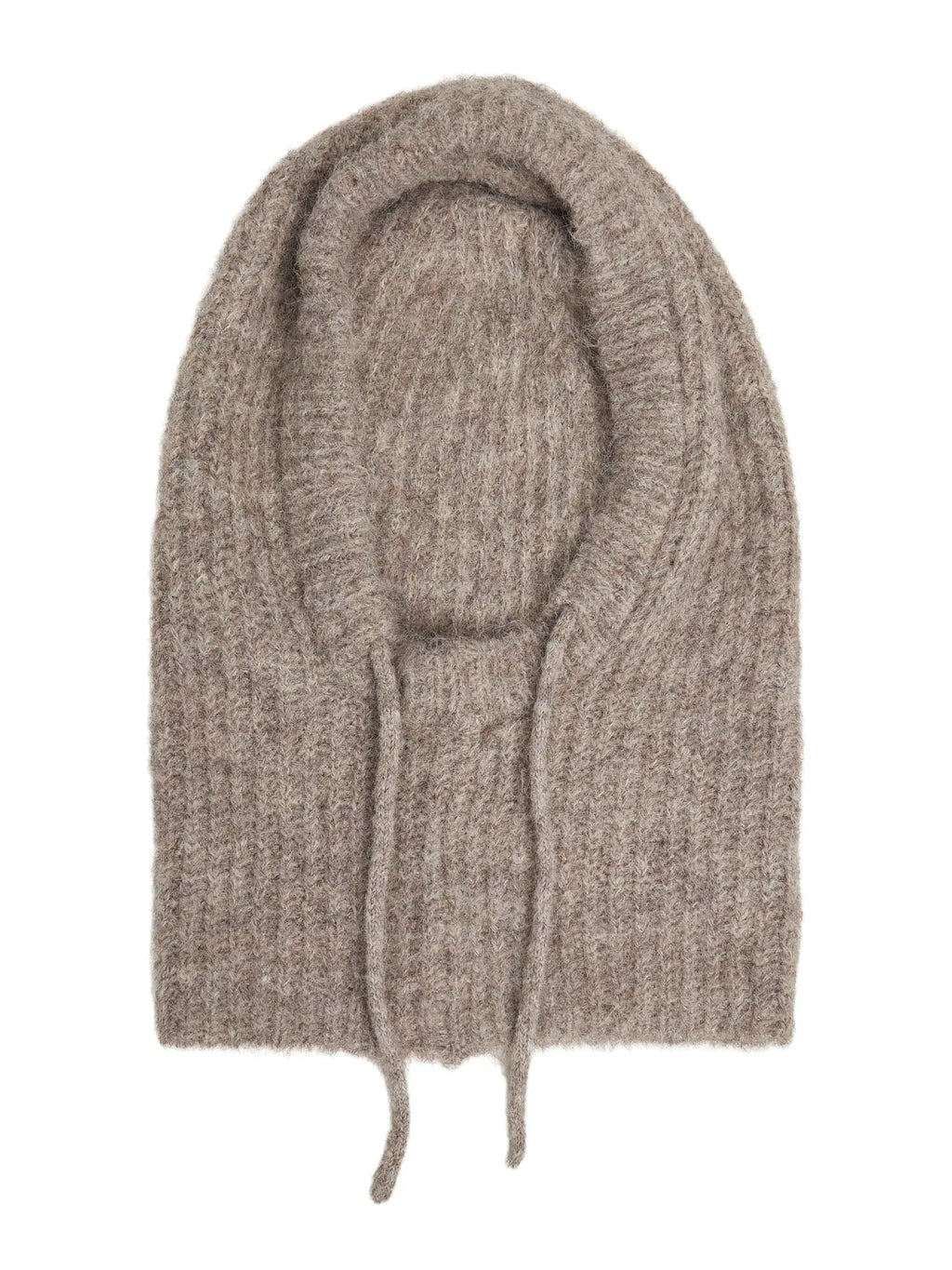 Object Milu Knit Balaclava - Humus Melange