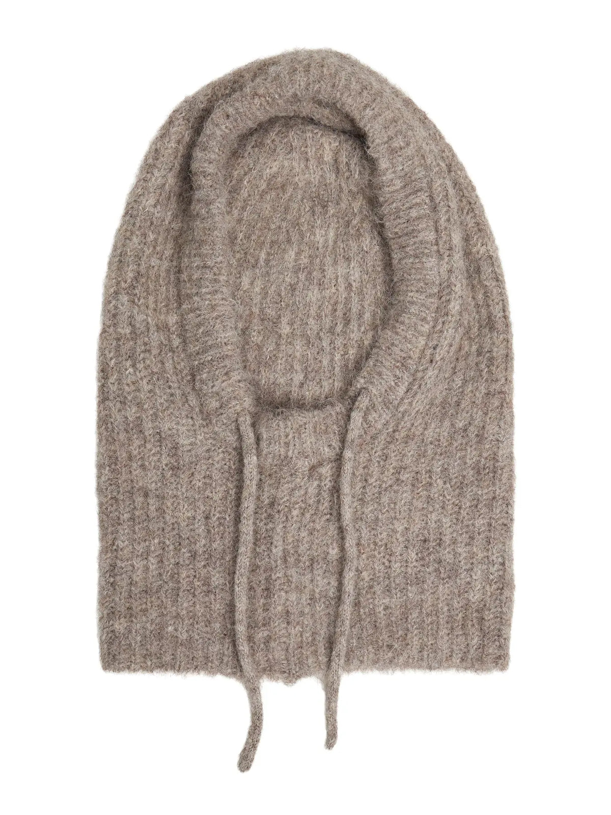 Object Milu Knit Balaclava - Humus Melange