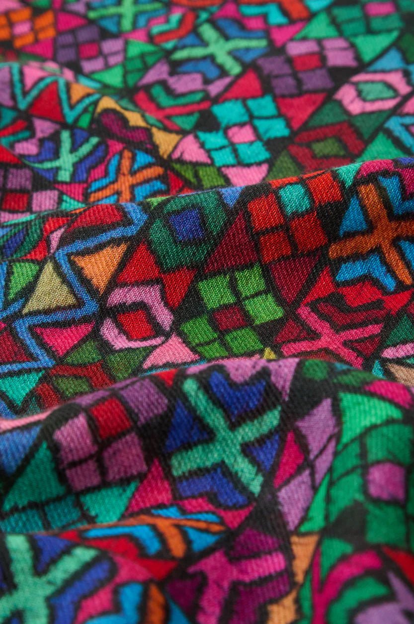 picture of Sahara Peruvian Stitched Scarf - Multi - Number Two - womens - fashion - accessories - Sahara 3