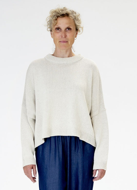 picture of Muse Wear Alice Jumper - Off White - Number Two - womens - fashion - clothing - Muse Wear 1
