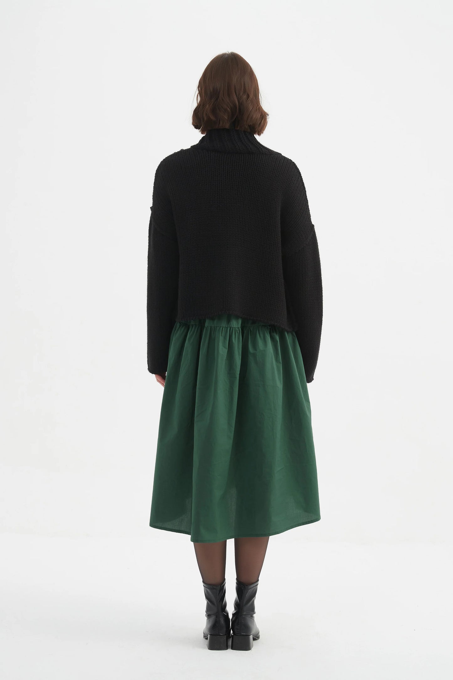 picture of Tirelli Zip Collar Cardigan - Black - Number Two - womens - fashion - clothing - Tirelli 5
