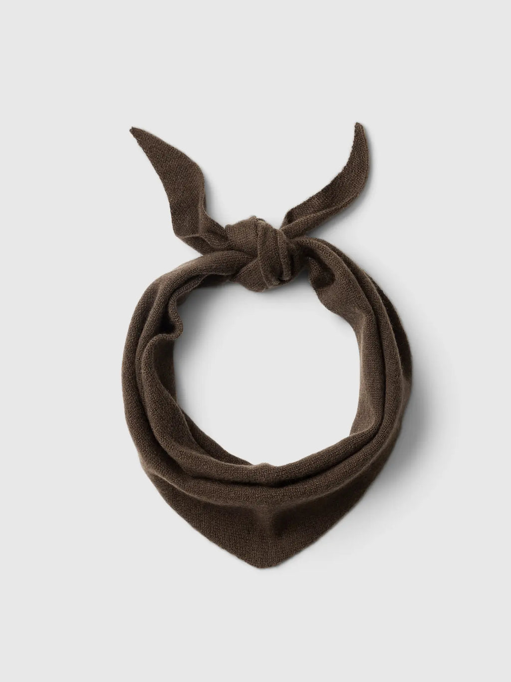 Selected Femme Maria Cashmere Narrow Scarf - Chocolate Chip