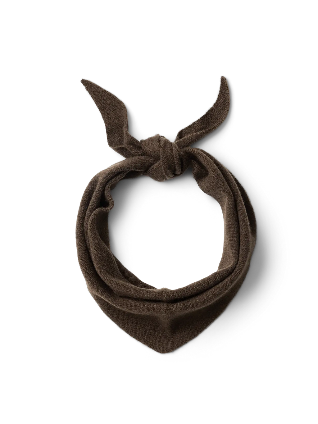Selected Femme Maria Cashmere Narrow Scarf - Chocolate Chip