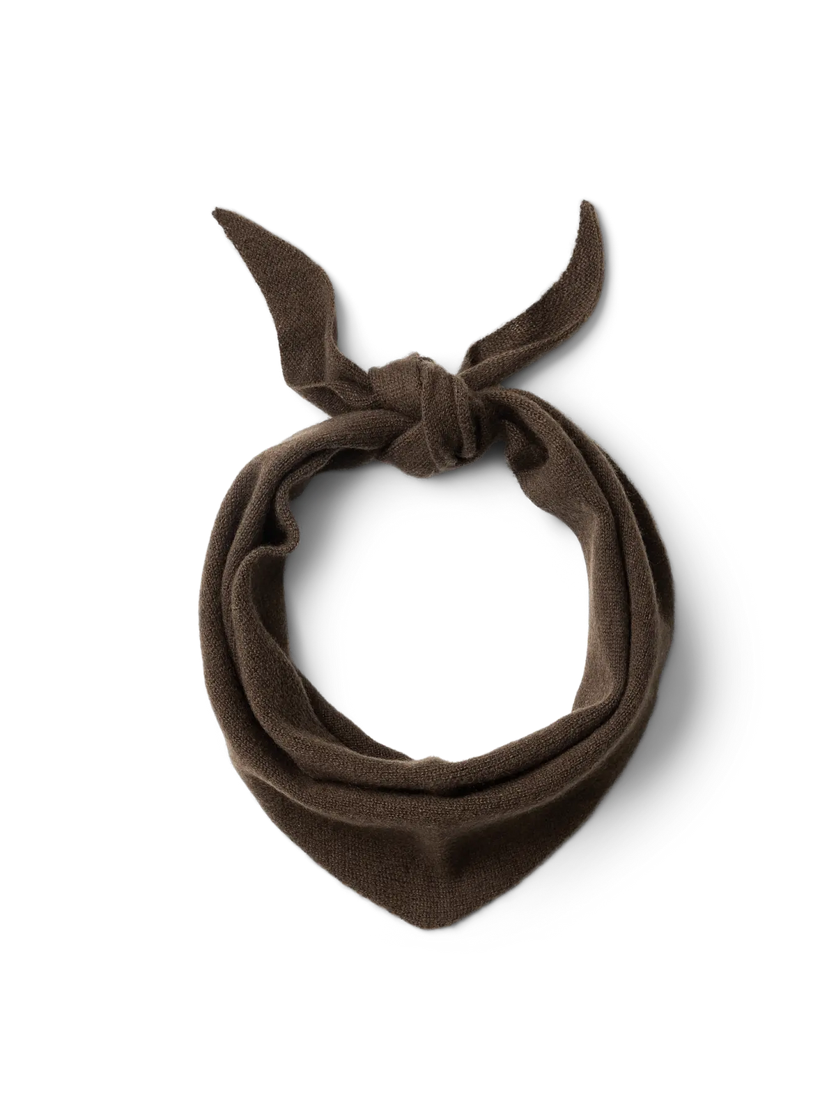 Selected Femme Maria Cashmere Narrow Scarf - Chocolate Chip