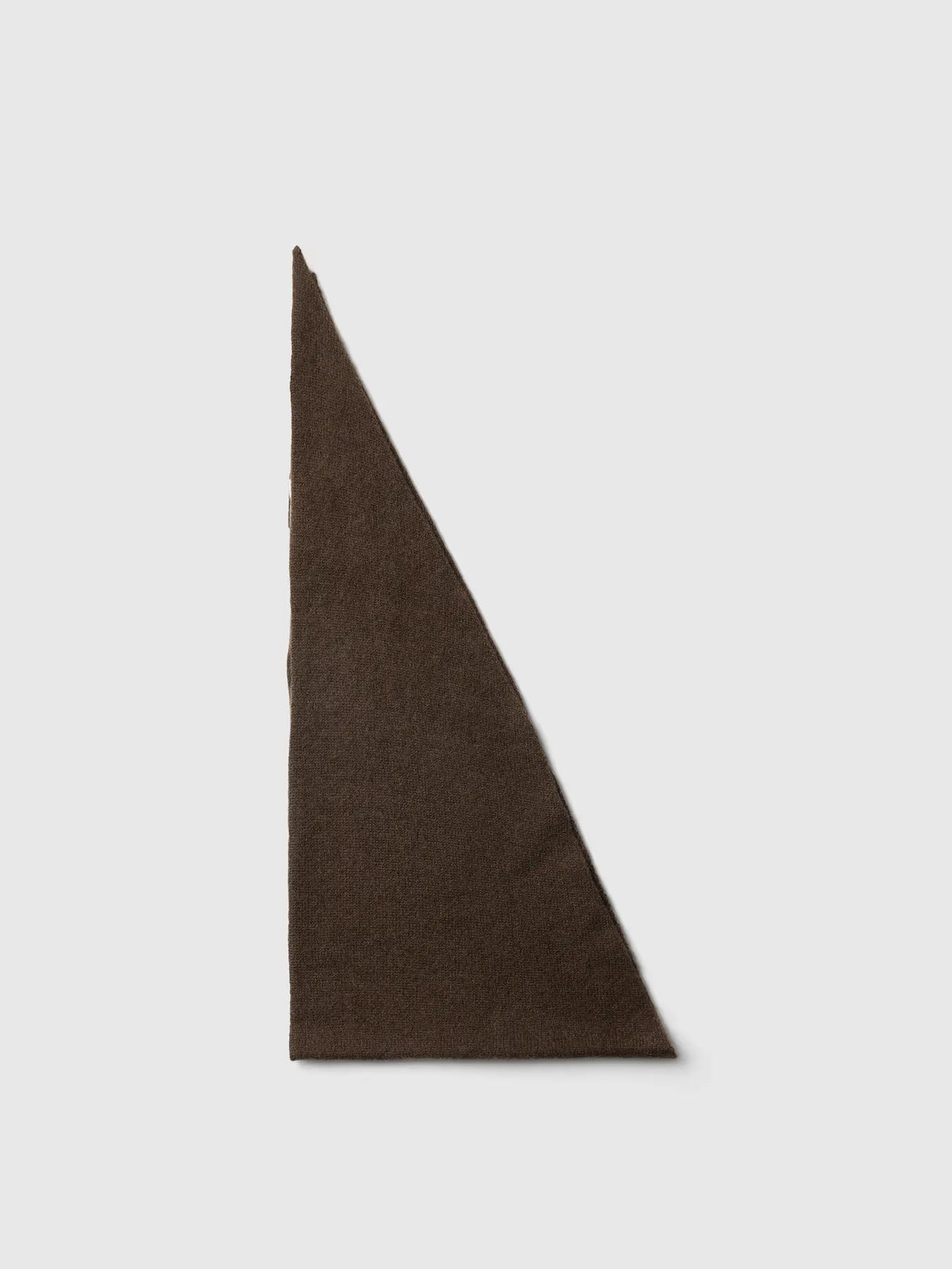 Selected Femme Maria Cashmere Narrow Scarf - Chocolate Chip