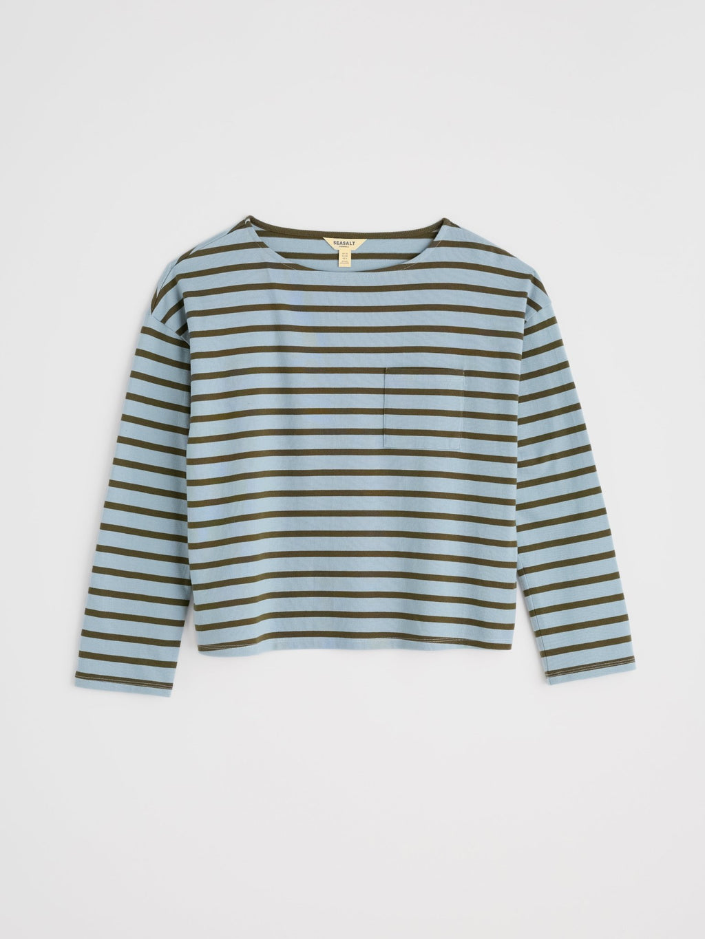 picture of Seasalt Beach Boat Top - Breton Blue Fog Alpine - Number Two - womens - fashion - clothing - Seasalt 5