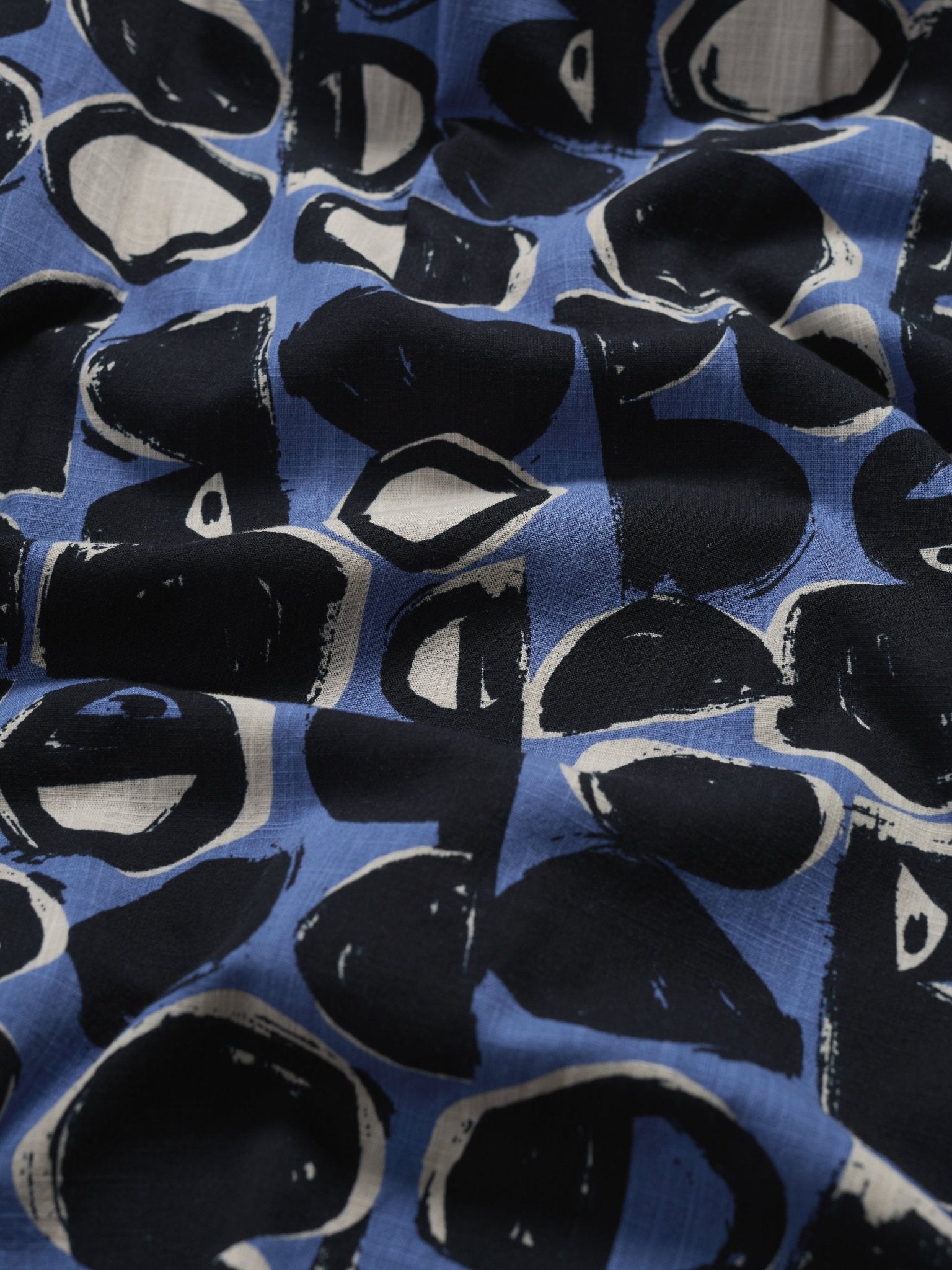 picture of Seasalt Brouse Dress Organic Cotton Pebble Monoprint Mussel - Number Two - womens - fashion - ethical - clothing