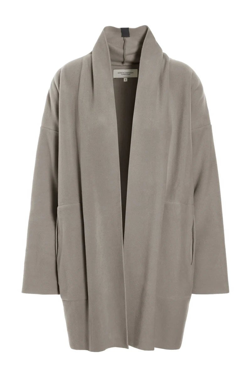 picture of Henriette Steffensen Cardigan 7173 - Elephant - Number Two - womens - fashion - clothing - Henriette Steffensen 4