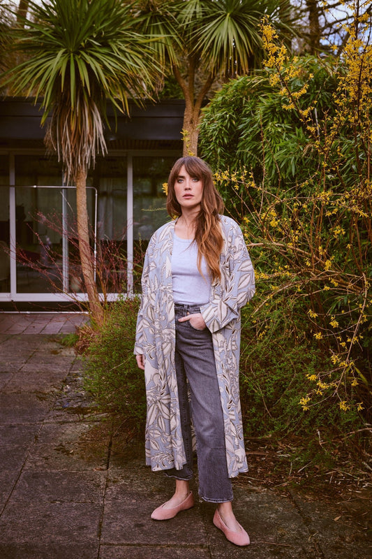 One Hundred Stars Duster Jacket Sphinx Grey