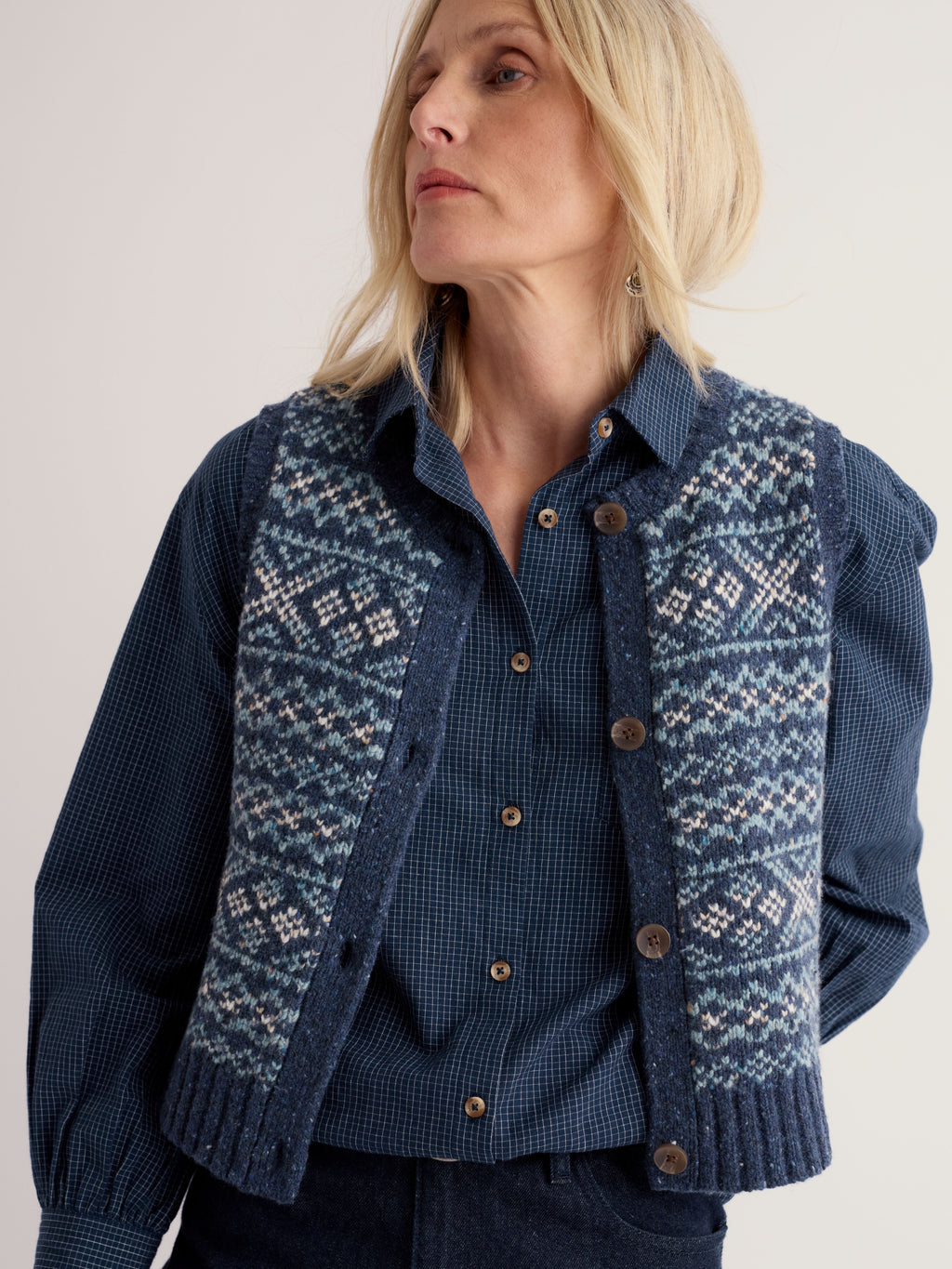 Seasalt Castwork Vest - Maritime Mix